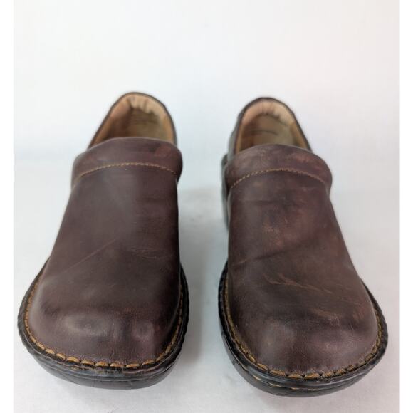 BOC Women's Peggy Brown Leather Clogs born concept Size 7M EUC - Picture 5 of 9